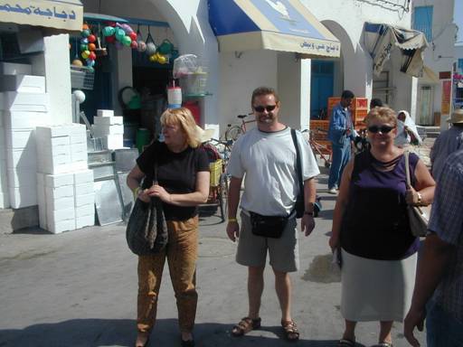 shopping in the main town of Djerba island ...